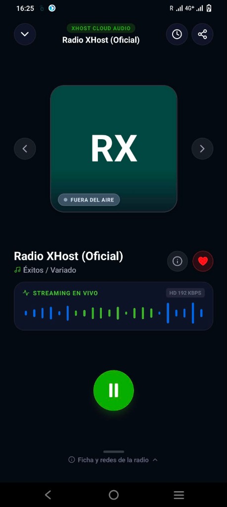 Reproductor en Vivo HD